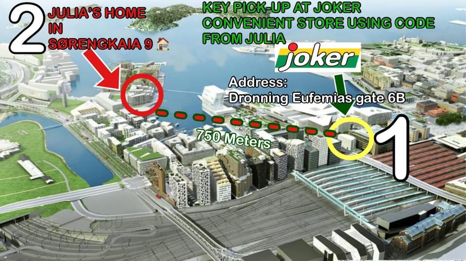 SØRENGA Opera, Munch, Fjord & City - Walking distance from Oslo Centralstation Apartment in Oslo