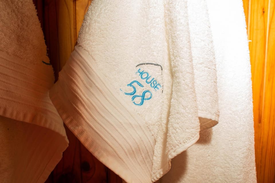 Bathroom, towels
