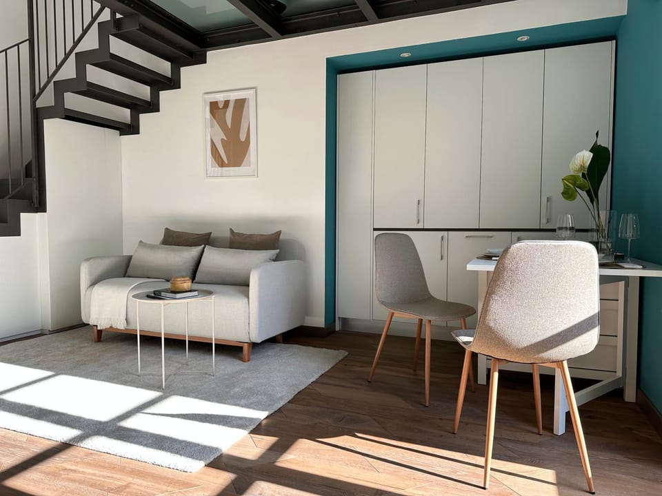 Kitchen or kitchenette, Living room, kitchen