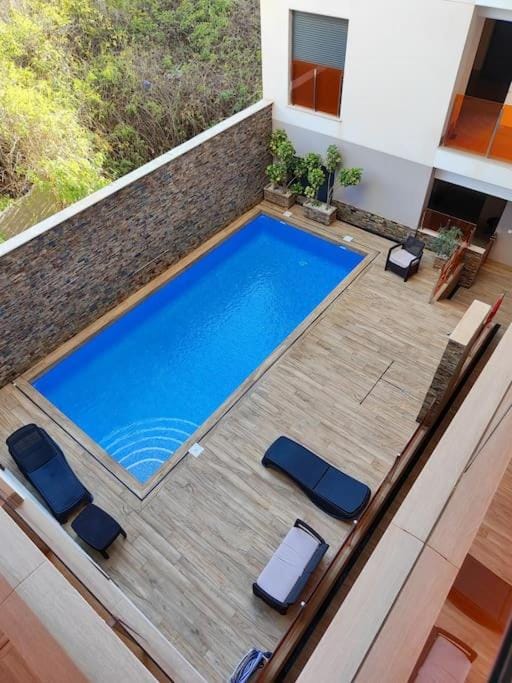 Pool view, Swimming pool
