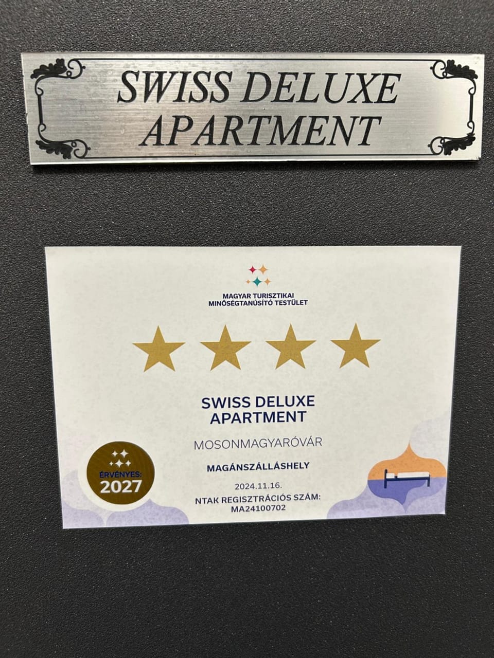 Property logo or sign, Certificate/Award