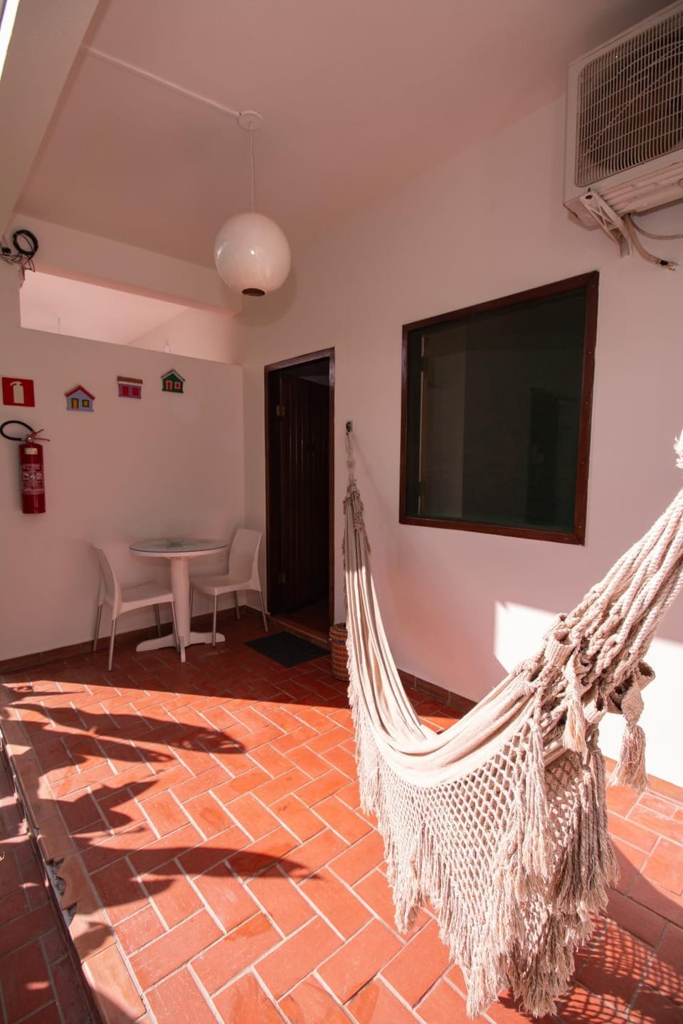 Patio, air conditioner