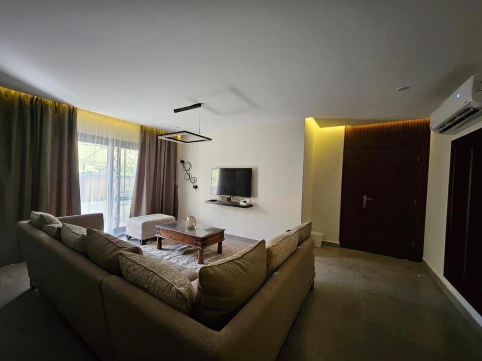 Living room, Evening entertainment, air conditioner