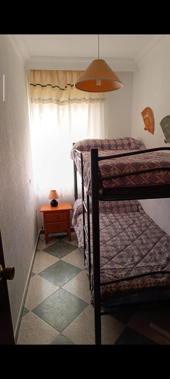 Bed, Photo of the whole room, Bedroom, bunk bed