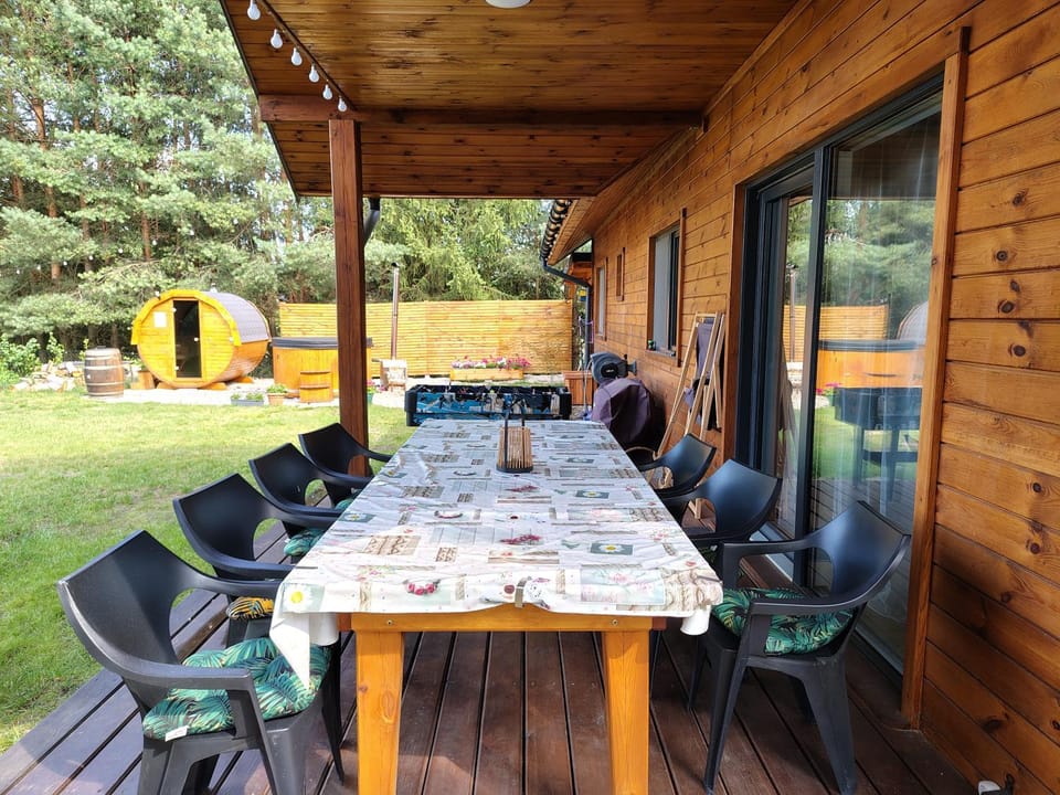 Siedlisko Radogoszcz, jacuzzi ,sauna House in Pomeranian Voivodeship