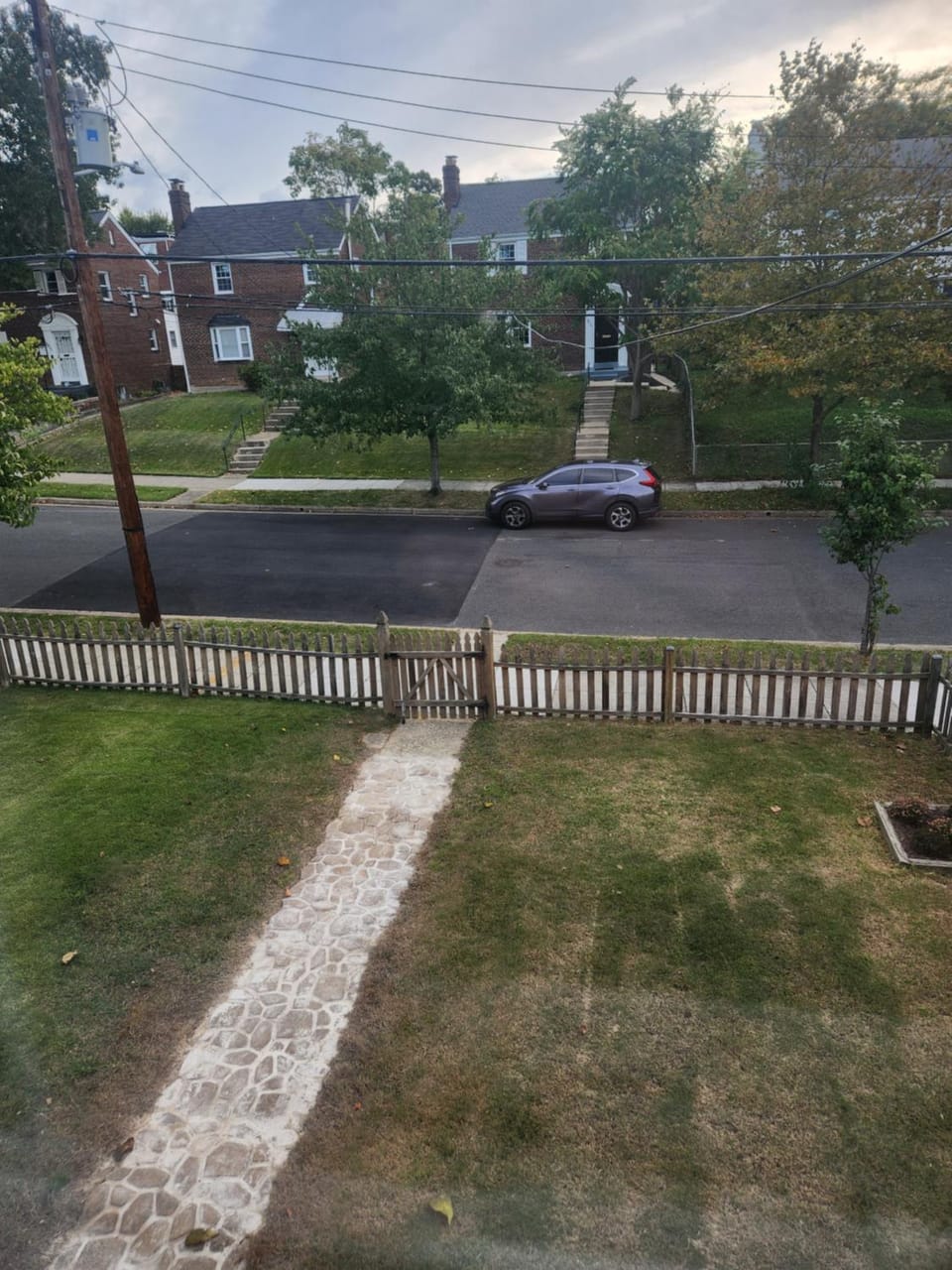 Quiet street view