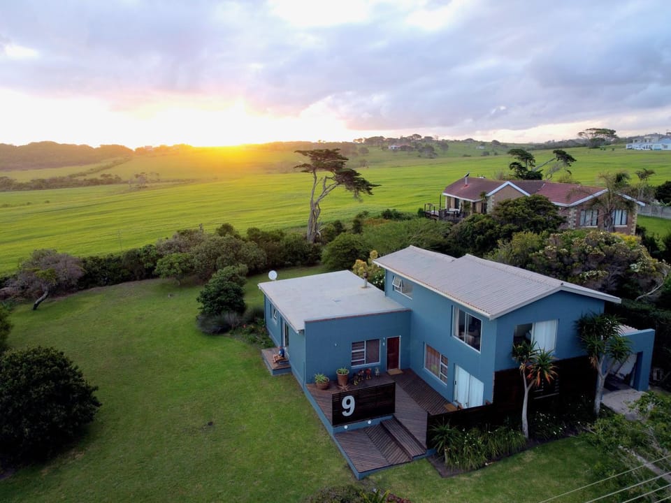 Property building, Sunset