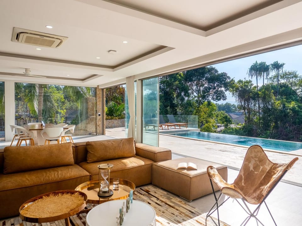 4Br Private Dream Escape Private Pool & Sea View Villa in Ko Samui