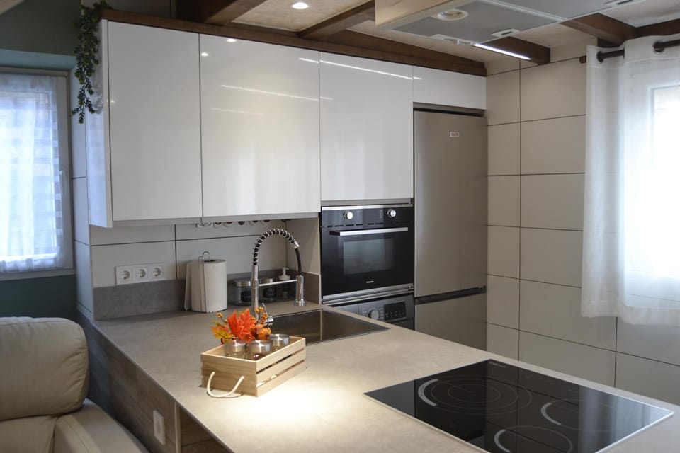 Kitchen or kitchenette, Dining area, dishwasher, oven, stove