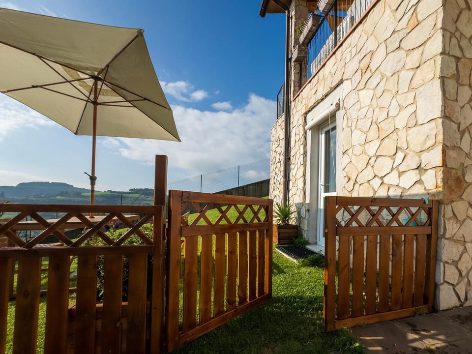 Property building, Natural landscape, Garden, Mountain view
