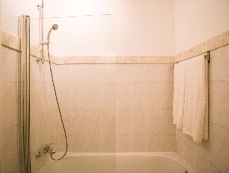 Shower, Bathroom, Dining area