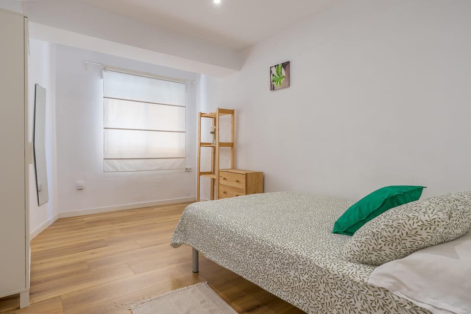 Property building, Living room, Bedroom