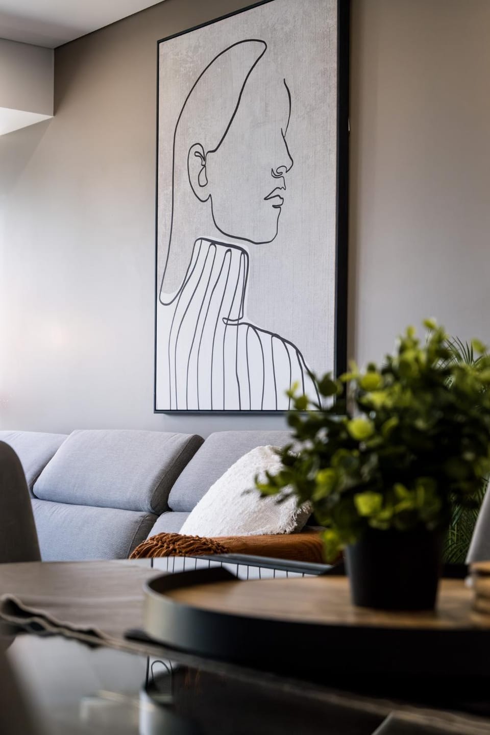 Living room, Decorative detail