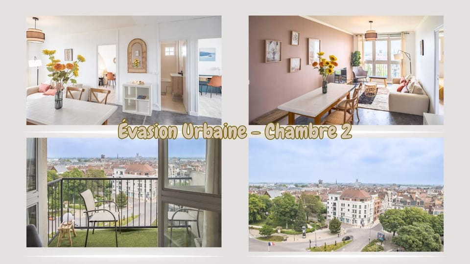 Balcony/Terrace, Living room, Dining area, City view