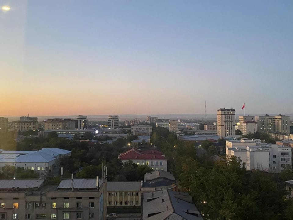 Day, Bird's eye view, City view, Sunset
