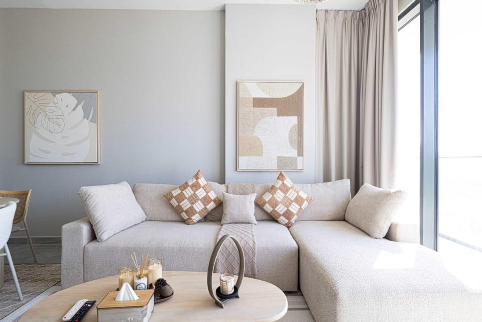 Cozy Boho Retreat One Bedroom Sanctuary Apartment in Dubai