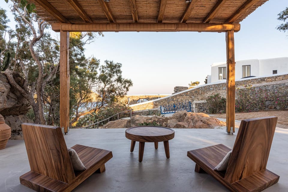 Patio, Day, Natural landscape, View (from property/room), Seating area, Mountain view