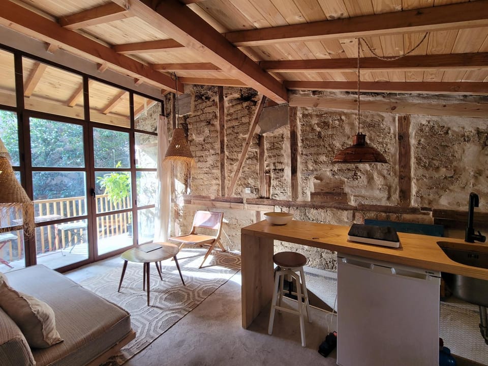 Kitchen or kitchenette, Living room