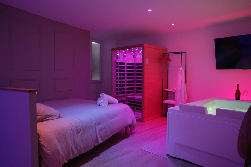 Suite Détente - Spa & Sauna Apartment in Île-de-France