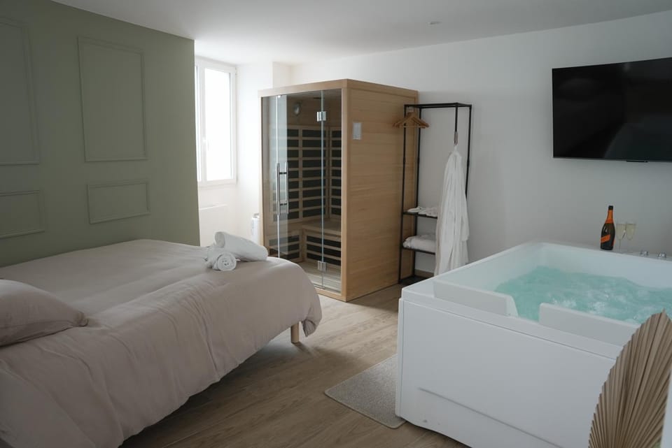 Suite Détente - Spa & Sauna Apartment in Île-de-France
