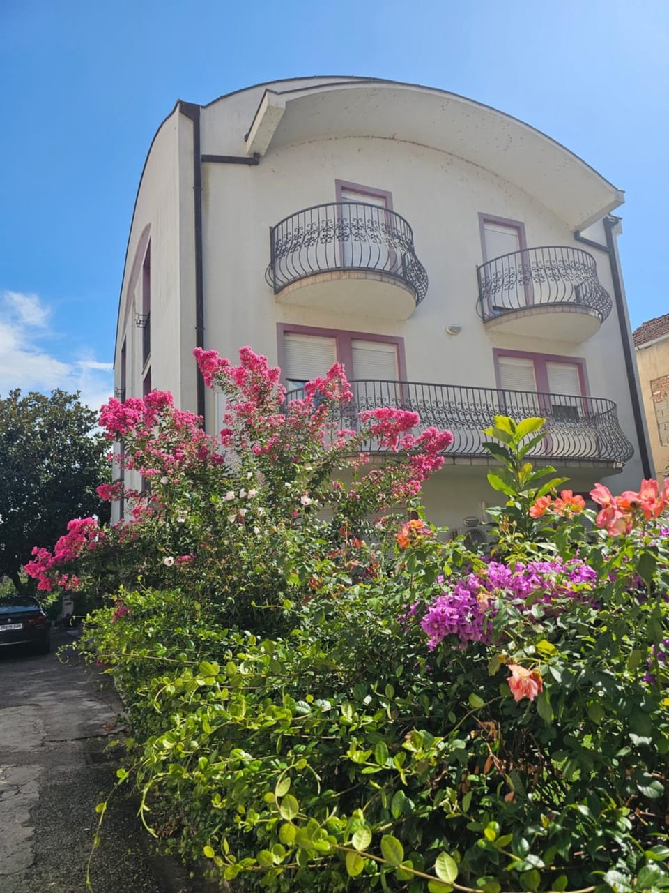 Property building, Day, Garden view