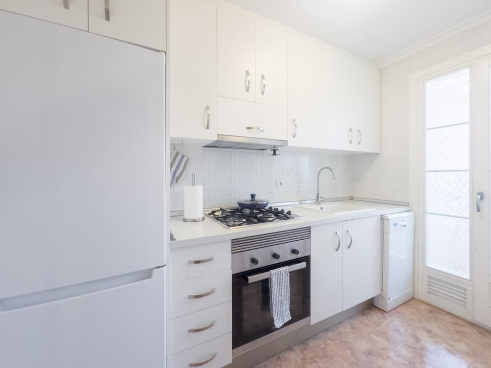 dishwasher, stove, kitchen