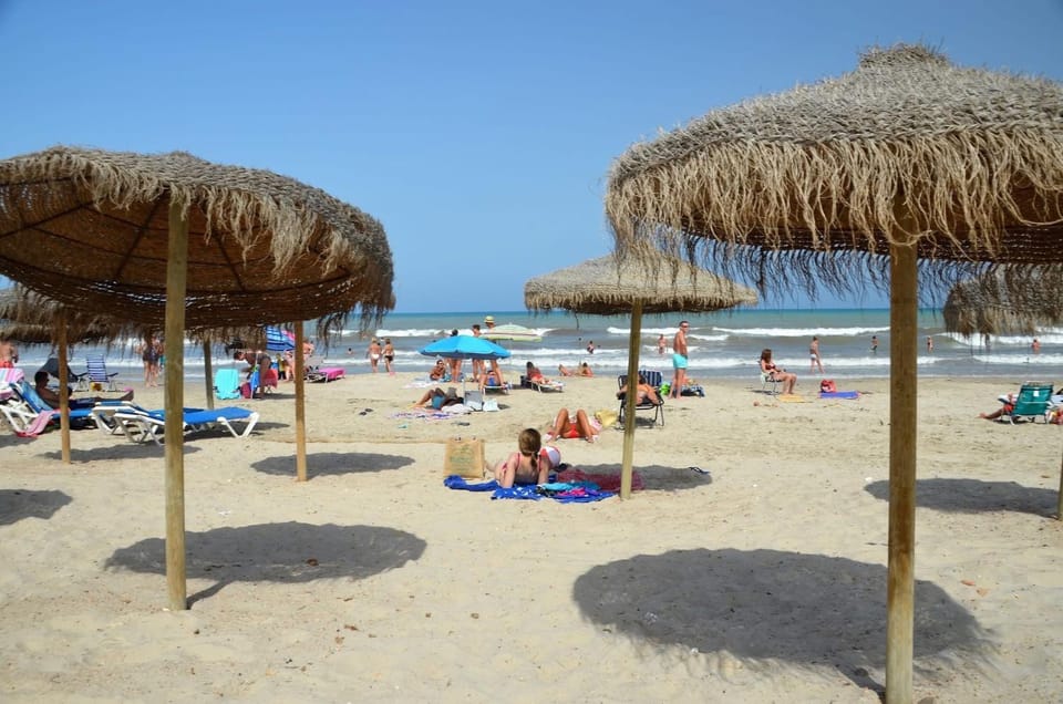 People, Beach, Sea view