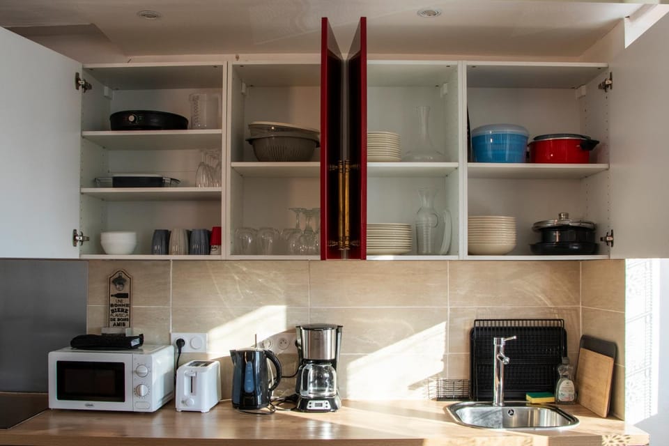 Coffee/tea facilities, Kitchen or kitchenette, toaster