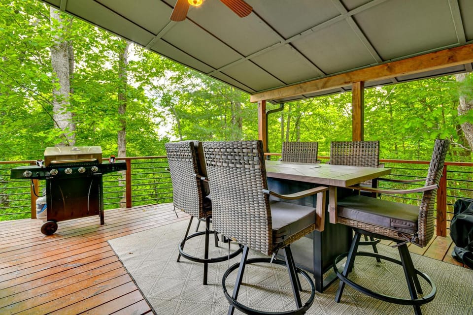 Blue Ridge Pkwy View & Deck: Brevard Home! House in Tennessee