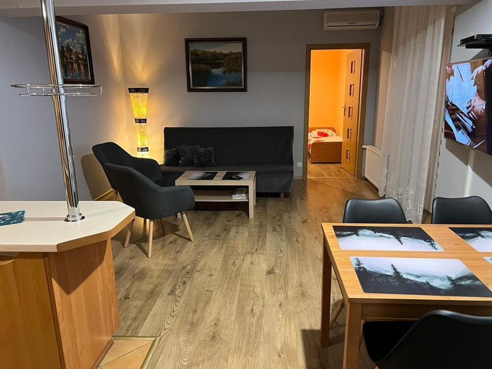 Living room, Dining area, air conditioner