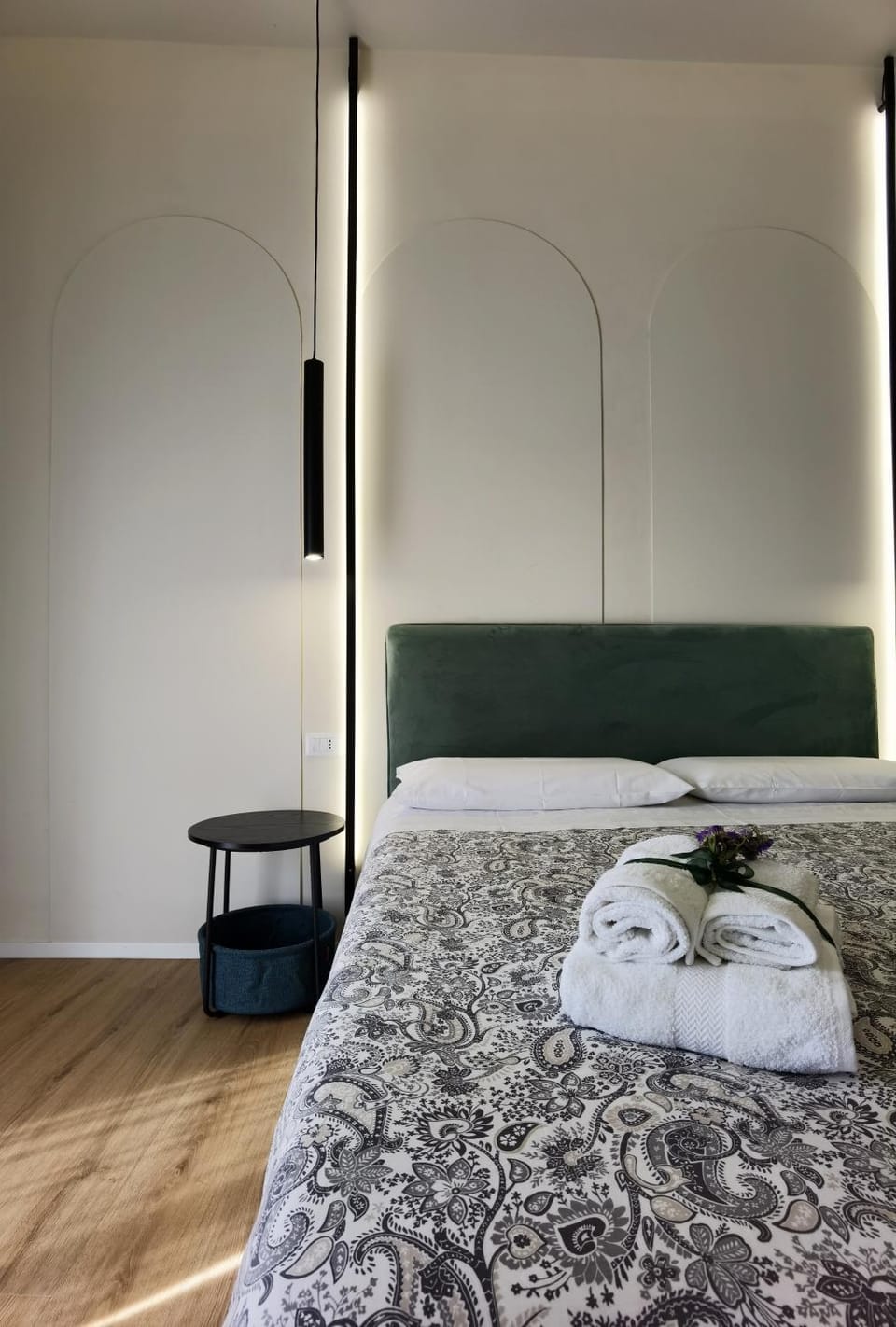 Bed, Decorative detail, Bedroom