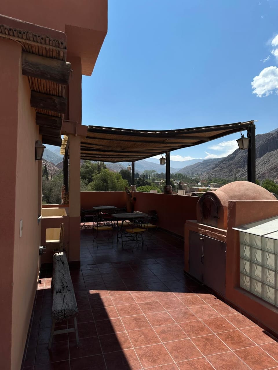 Natural landscape, View (from property/room), Balcony/Terrace, Balcony/Terrace, Seating area, Mountain view