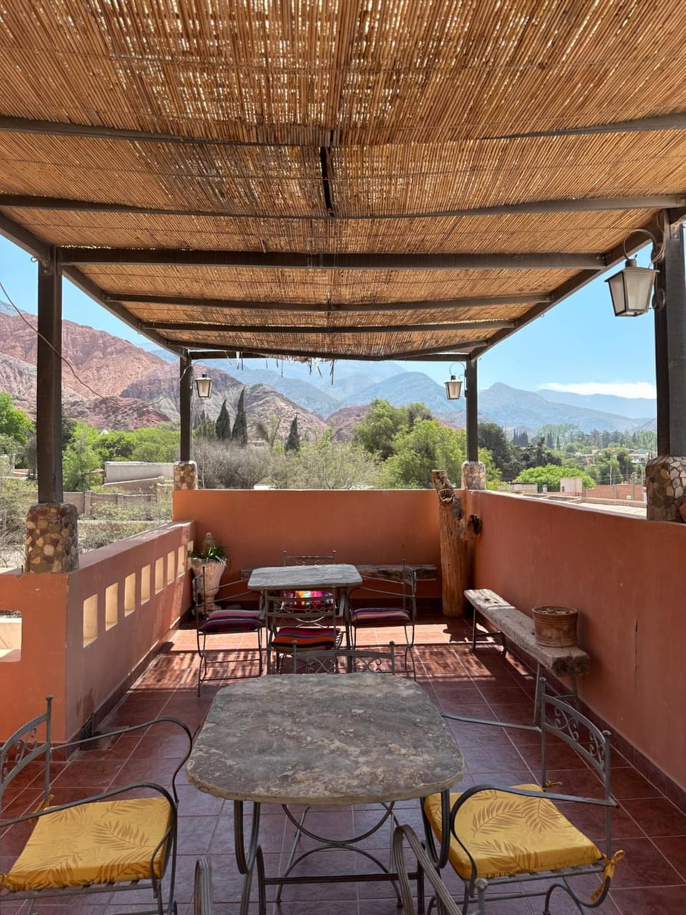 Natural landscape, View (from property/room), Balcony/Terrace, Balcony/Terrace, Seating area, Mountain view