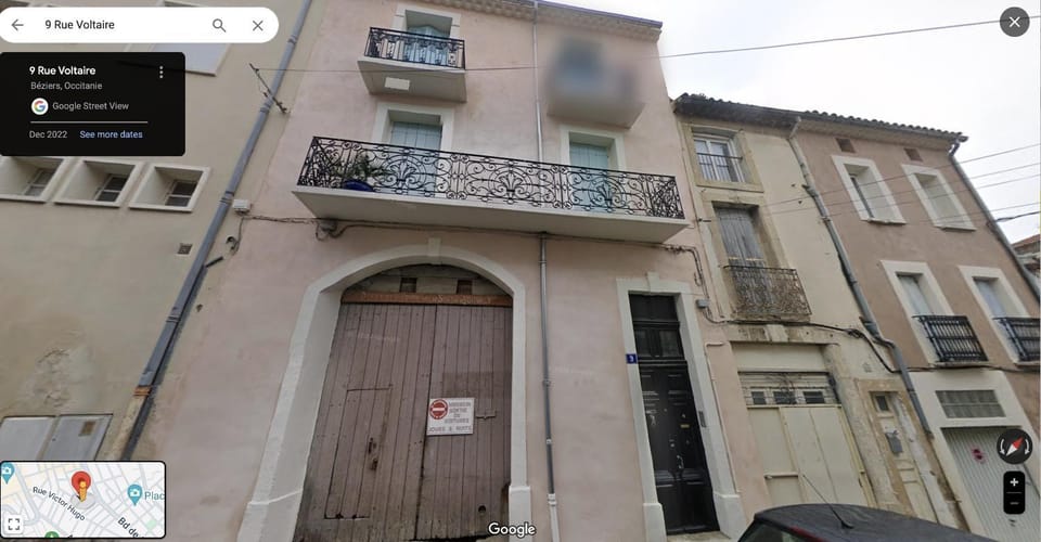 Property building, Street view