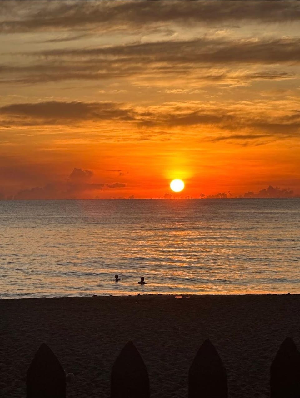Beach, Sea view, Sunrise