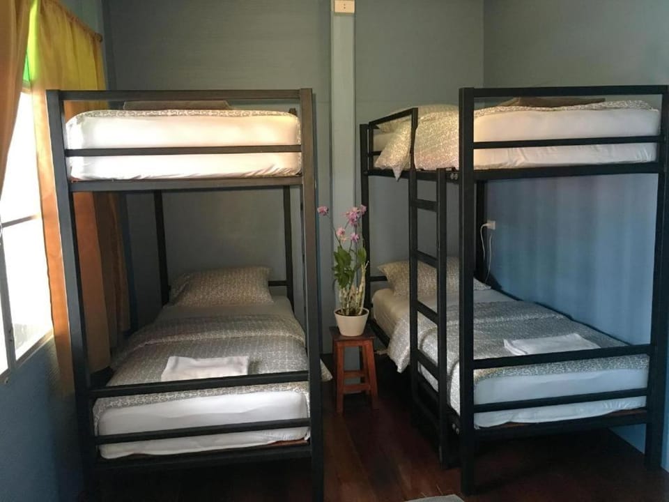 Photo of the whole room, bunk bed