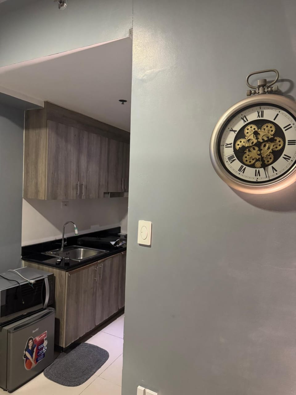 Fame Residences Mandaluyong 1 BR with two Big TV with Balcony Apartment in Mandaluyong