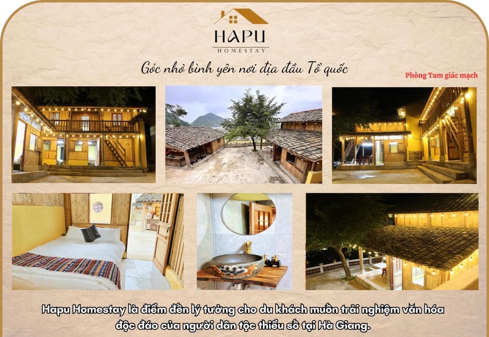 HaPu Homestay Lô Lô Chải Nature lodge in Vietnam