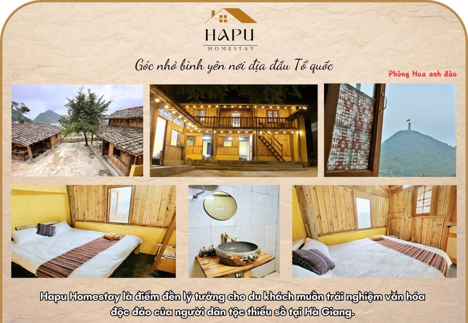 HaPu Homestay Lô Lô Chải Nature lodge in Vietnam