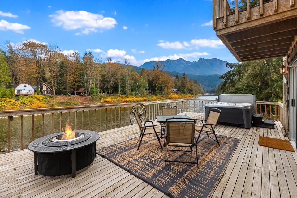 Mountain view, River view