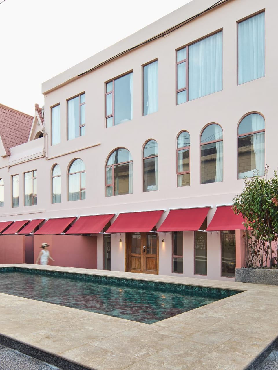 Property building, Pool view, Swimming pool