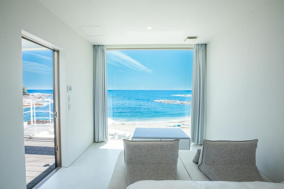 View (from property/room), Bedroom, Sea view