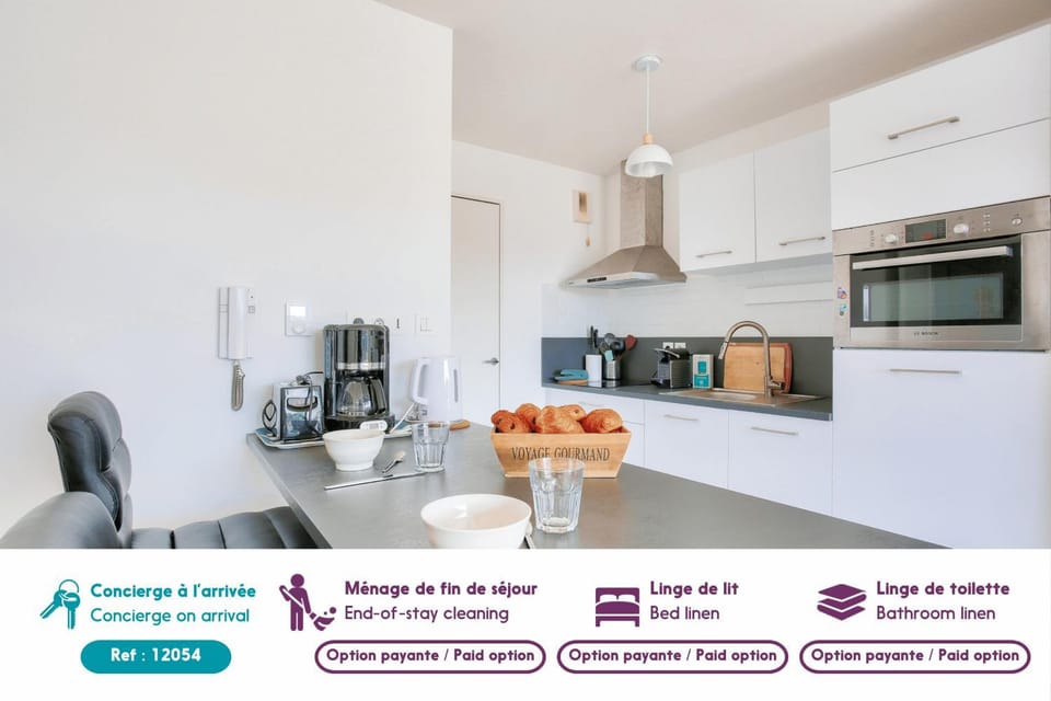 Centre-ville Pléneuf Val André, appartement pour 4 Apartment in Brittany