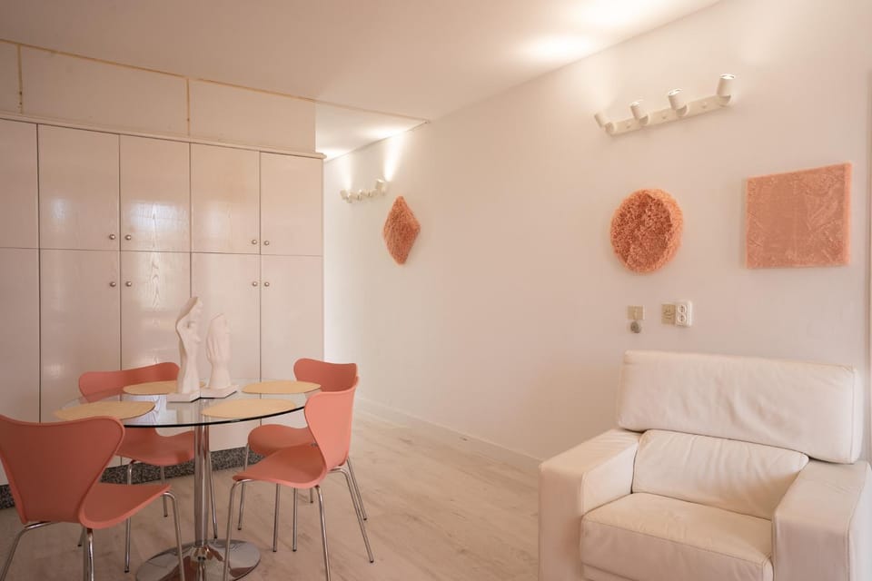 Kitchen or kitchenette, Living room, Seating area, Dining area, wardrobe