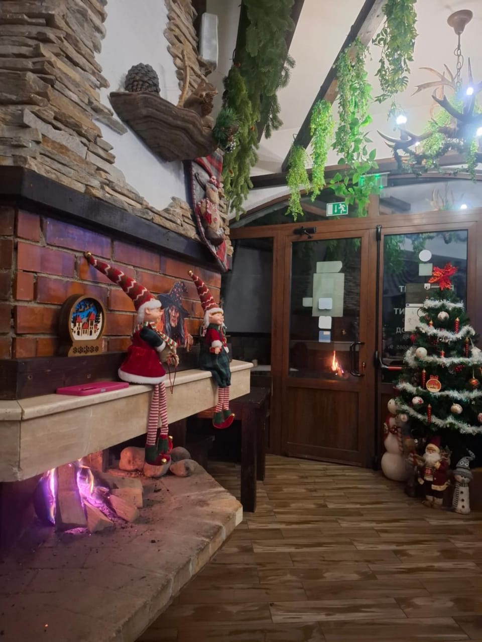 Restaurant/places to eat, Decorative detail, fireplace