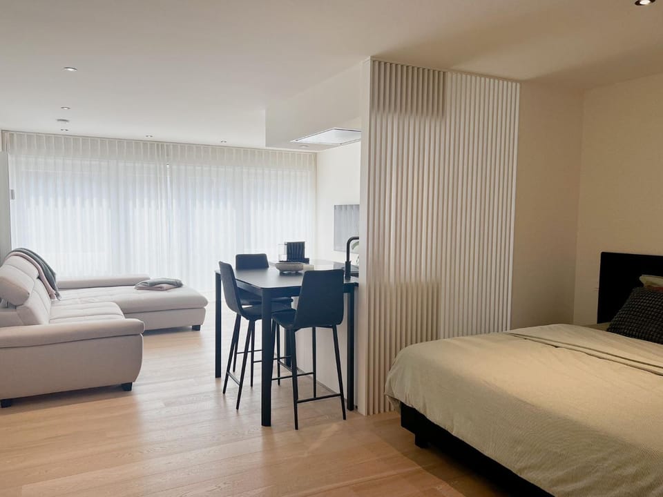 Bed, TV and multimedia, Seating area, Dining area