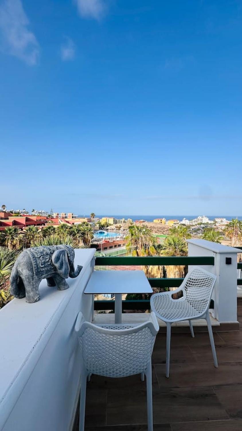 Adeje Sunset Ocean View penthouse Balcony C House in Costa Adeje