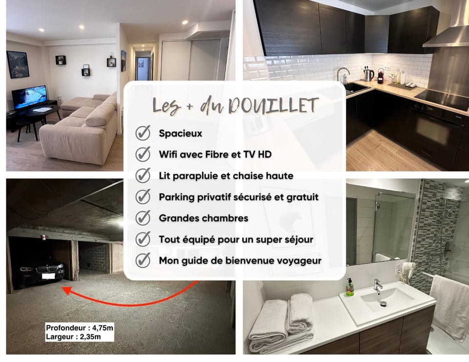 LE DOUILLET - Parking gratuit - Centre ville Apartment in Pau