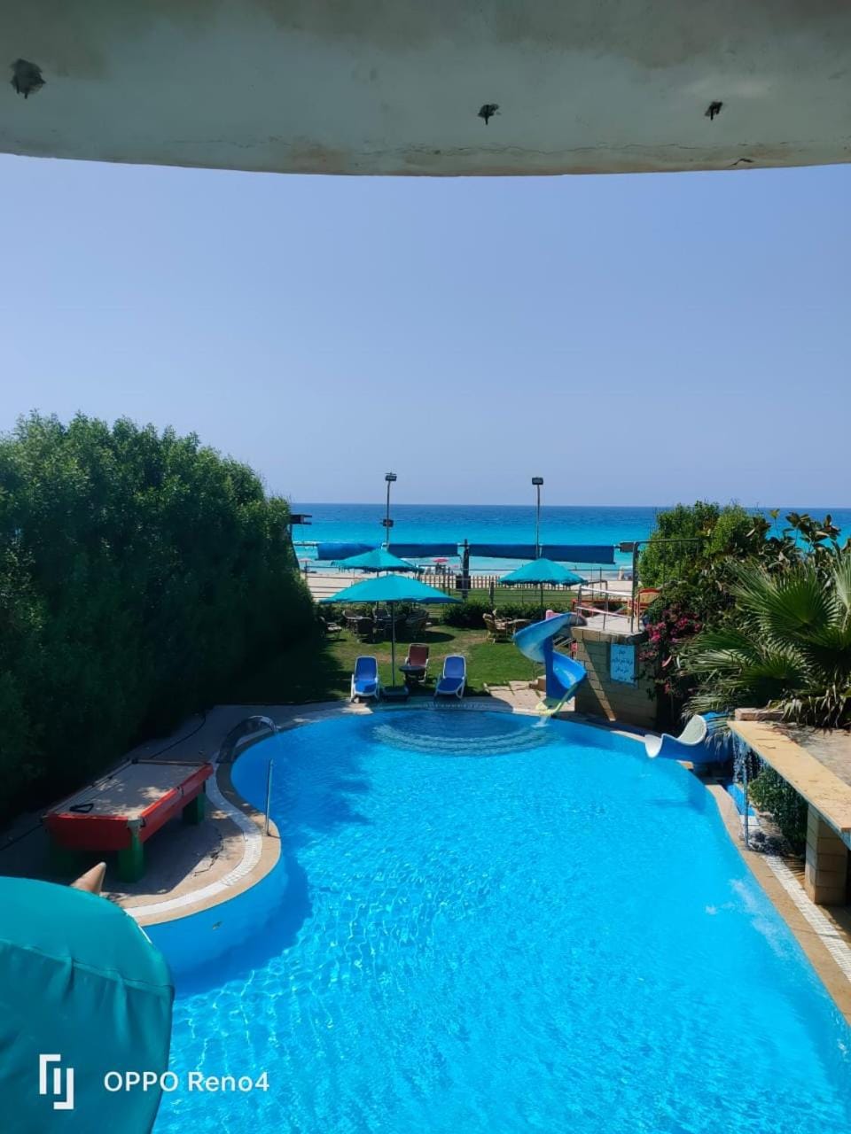 Natural landscape, Pool view, Sea view, Swimming pool, Swimming pool, sunbed