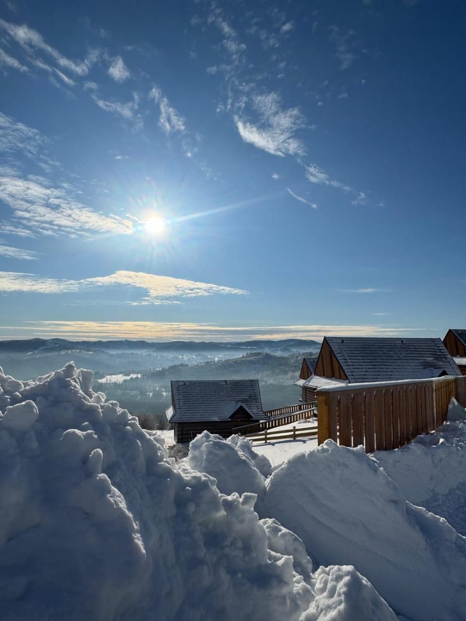 Property building, Winter